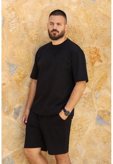 Ανδρική Μαύρη Μπλούζα