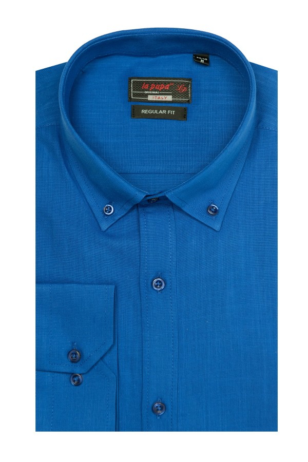 La pupa μπλε ηλεκτρίκ πουκάμισο (s18301)