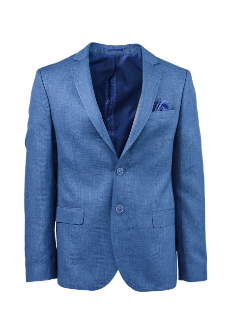 Μπλε Σακακι Slim(S18601)