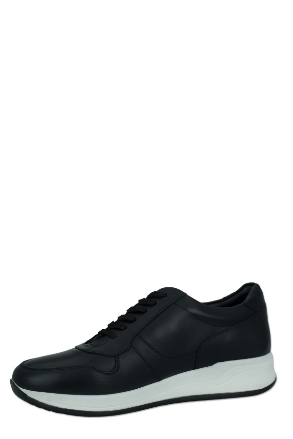 Black Sneaker Shoes 100% Leather (S211921)
