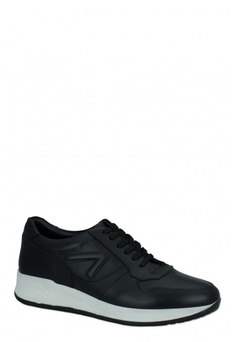 Black Sneaker Shoes 100% Leather (S211921)