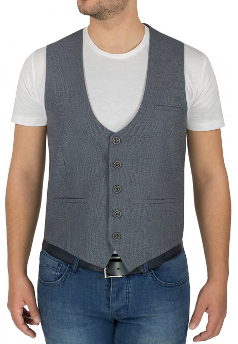 Grey Vest (S2120)