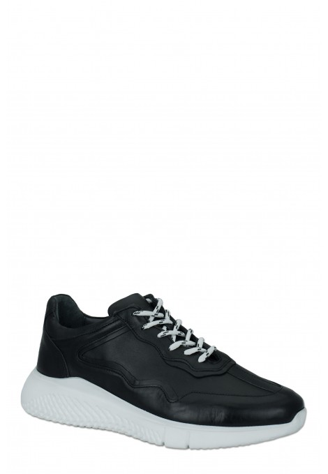 Black Sneaker Shoes 100% Leather (S213390)