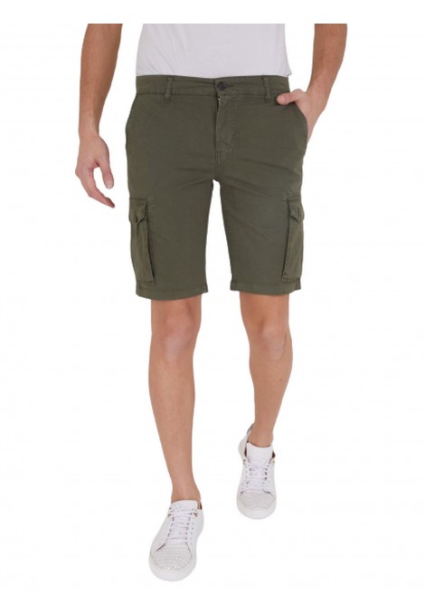 Khaki Shorts with Pockets (S216002)