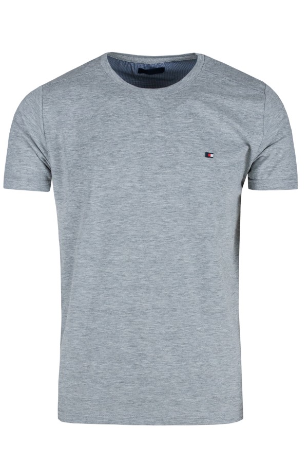 Grey Cotton T-shirt (S222902)