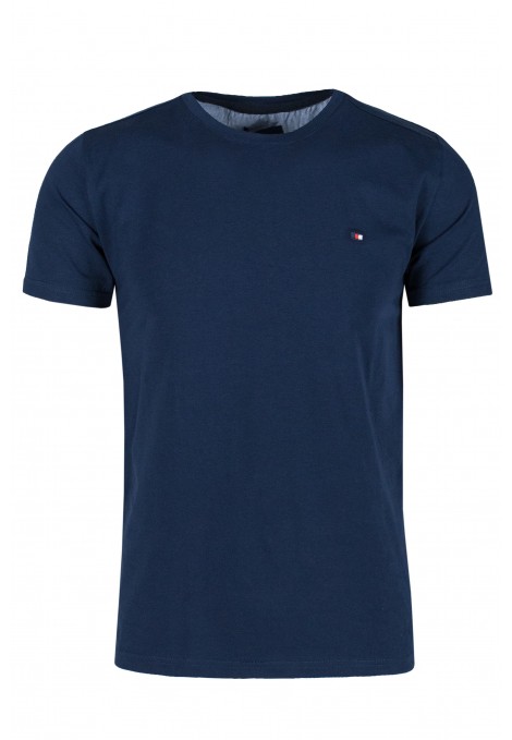 Dark Blue Cotton T-shirt (S222902)
