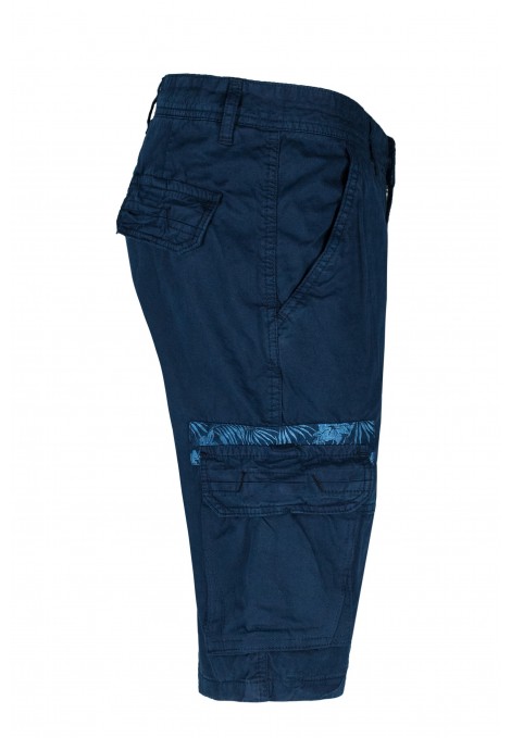 Dark Blue Cargo Shorts (S224606)