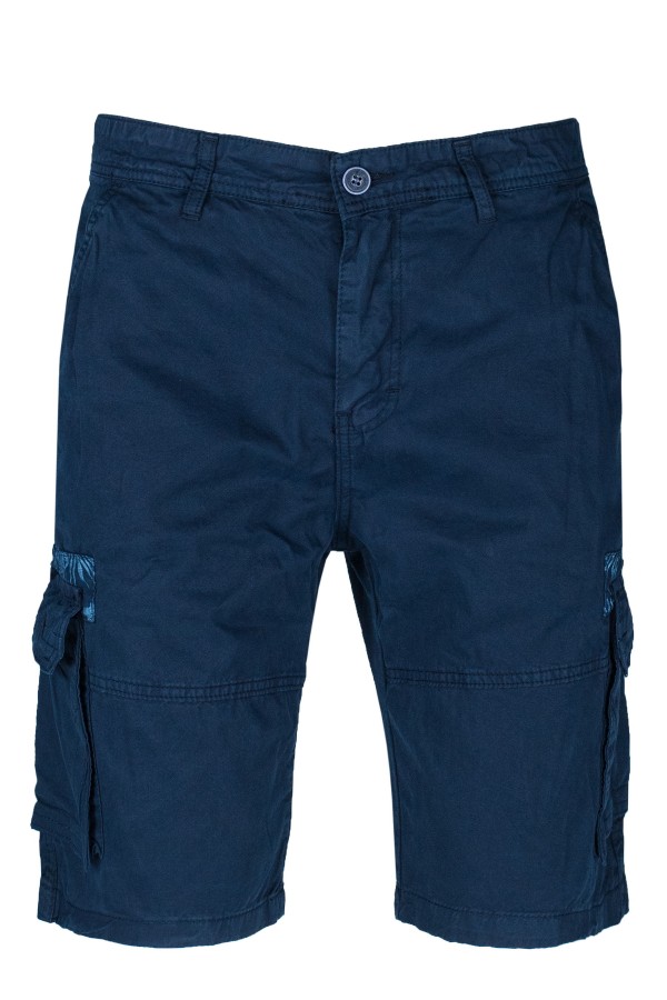 Dark Blue Cargo Shorts (S224606)