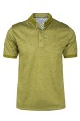 Olive Green Printed Polo T-shirt (S225089)