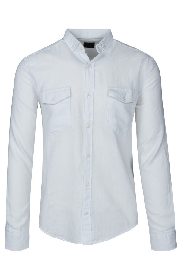 White Casual Shirt (S229956)