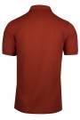 Man’s  dark red cotton Polo T-shirt