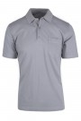 Man’s light grey cotton Polo T-shirt