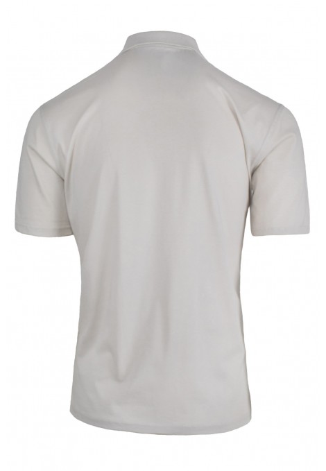   Man’s beige cotton Polo T-shirt