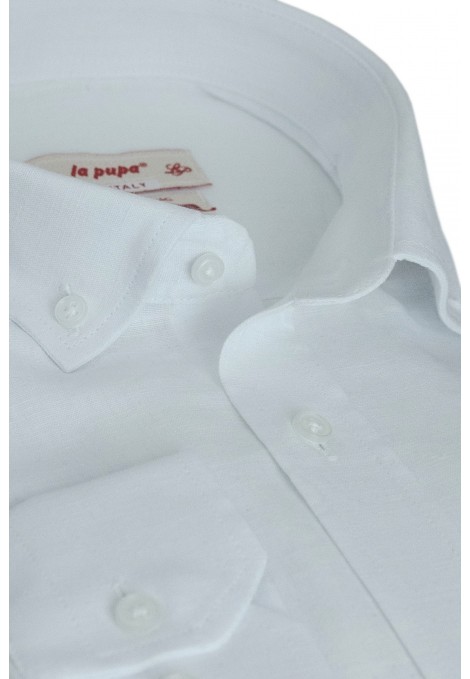 White LINEN Shirt