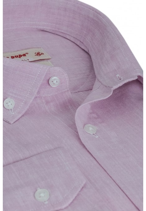 Pink LINEN Shirt