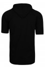 Black t-shirt with hood