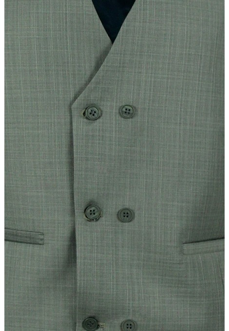 Ανδρικό πράσινο γιλέκο mixed wool