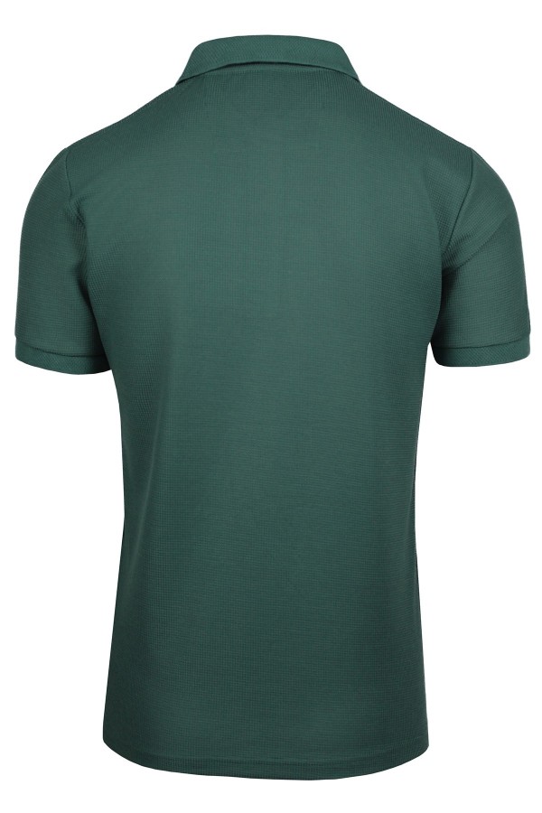  Ανδρική πράσινο μπλούζα Polo Βαμβακερή