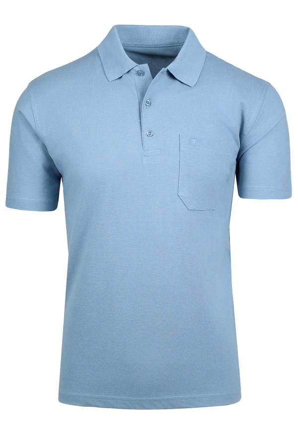  Man’s ciel cotton Polo T-shirt