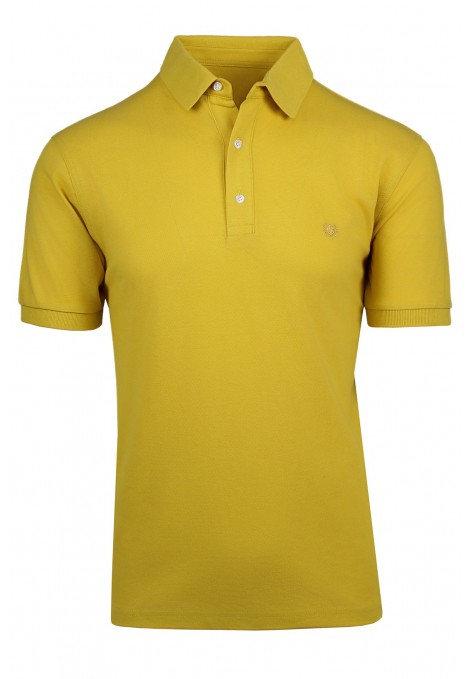  Man’s yellow cotton Polo T-shirt