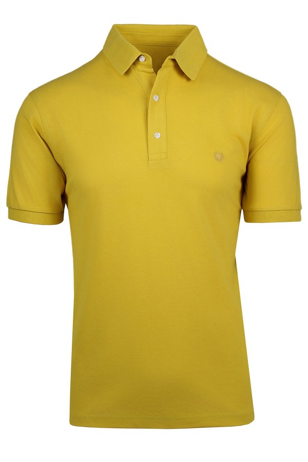  Man’s yellow cotton Polo T-shirt