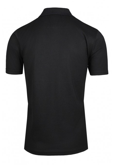 Man’s Black cotton Polo T-shirt