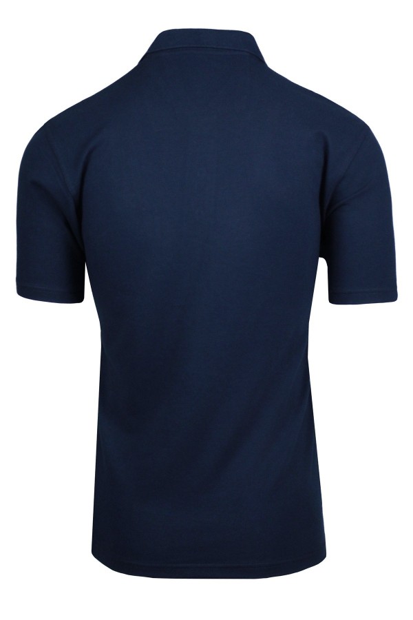  Man’s dark blue cotton Polo T-shirt