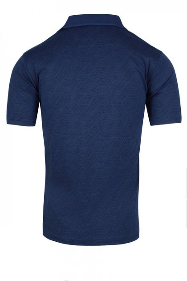 Man’s blue  t-shirt polo 