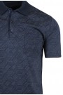 Man’s dark blue  t-shirt polo 