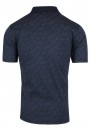 Man’s dark blue  t-shirt polo 