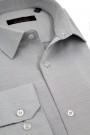 Man’s light grey printed shirt      