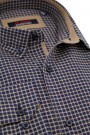 Man's dark blue with a pocket