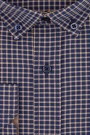 Man's dark blue with a pocket
