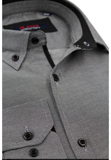 Man’s black printed shirt      