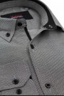 Man’s black printed shirt      