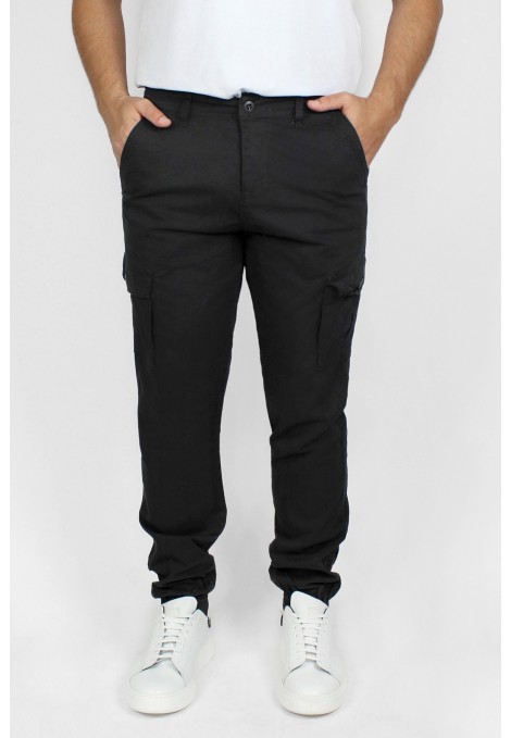 Man's anthracite grey Cargo Pants 