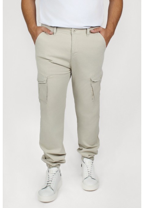 Man's  beige Cargo Pants 