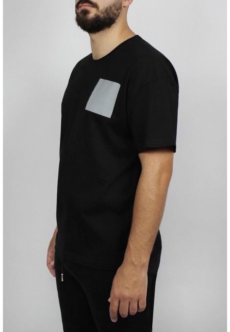 Ανδρική Μαύρη μπλούζα oversized 