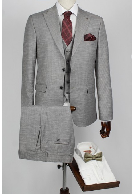  Man's dark beige  suit 