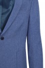 Man’s sky blue  blazer with detailed pockets 