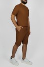 Ανδρική camel μπλούζα oversized Ανδρική camel μπλούζα oversized