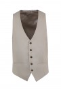Man's beige vest mixed wool Man's beige vest mixed wool