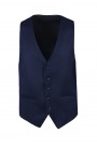 Man's blue vest mixed wool Man's blue vest mixed wool