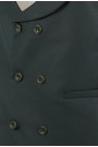 Man's dark green vest mixed wool