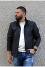 Ανδρικό σκούρο μπλε μπουφάν