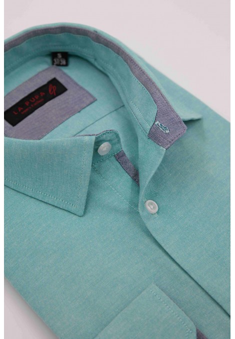 Man's Aqua Shirt