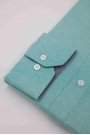 Man's Aqua Shirt
