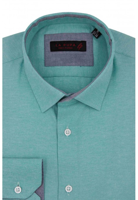 Man's Aqua Shirt