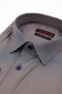 Man's blue-camel checked shirt