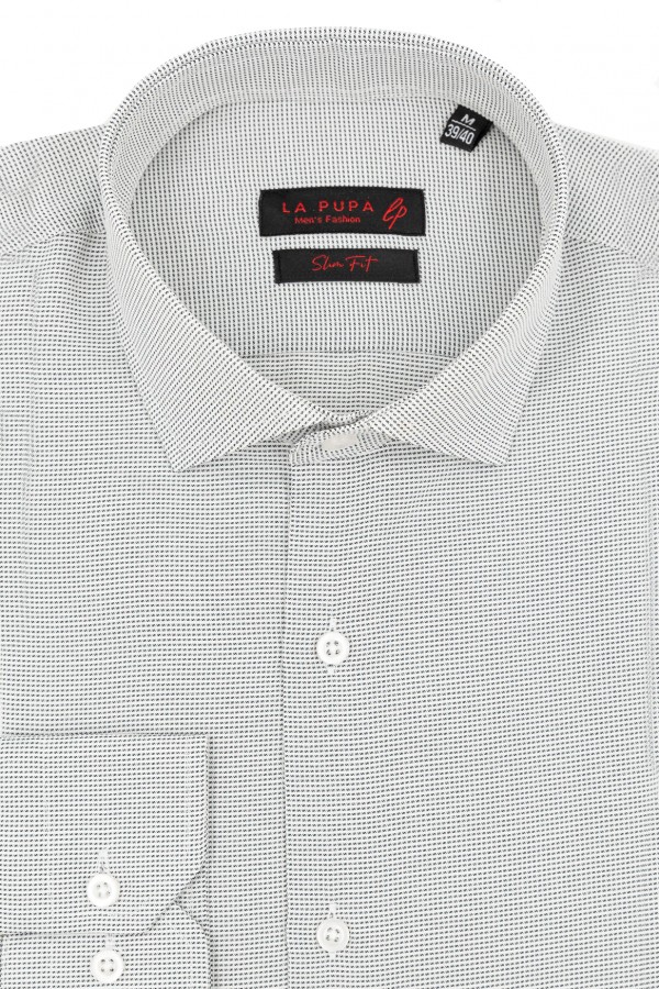 Man's grey printed shirt Man's grey printed shirt